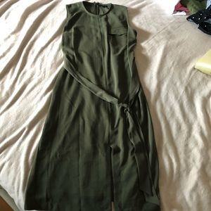 Green long who what wear dress
